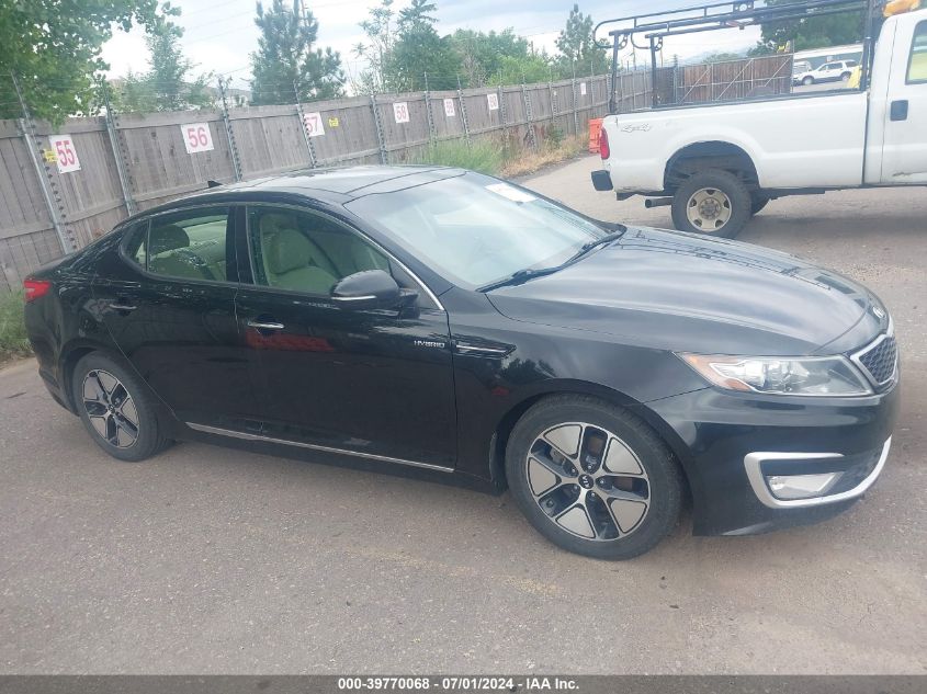 2013 KIA OPTIMA HYBRID EX