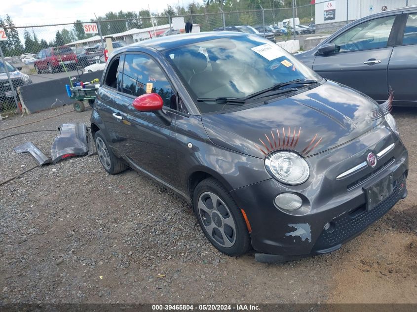 2015 FIAT 500E BATTERY ELECTRIC