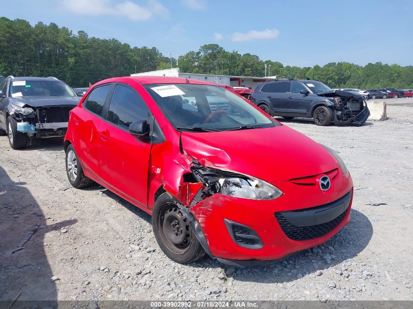 2013 MAZDA MAZDA2