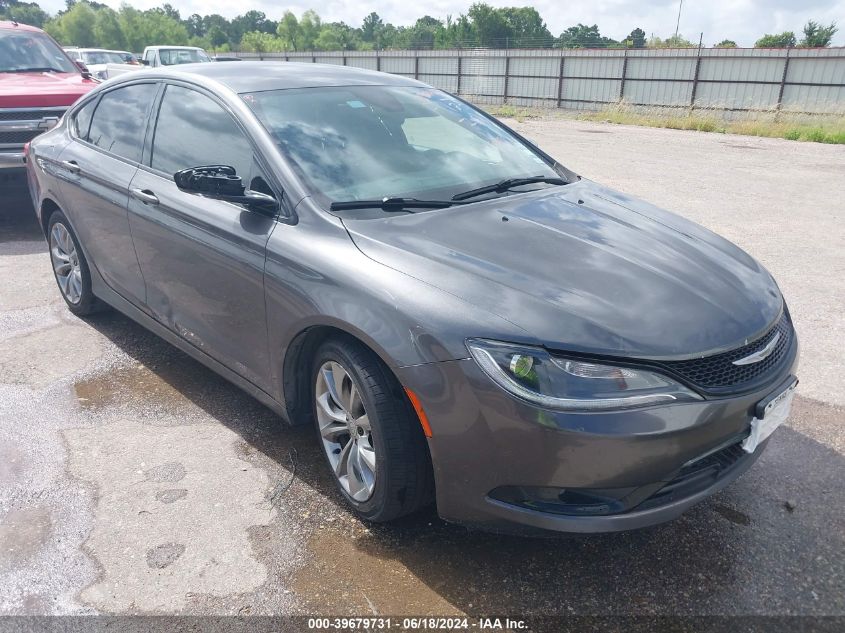 2015 CHRYSLER 200 S