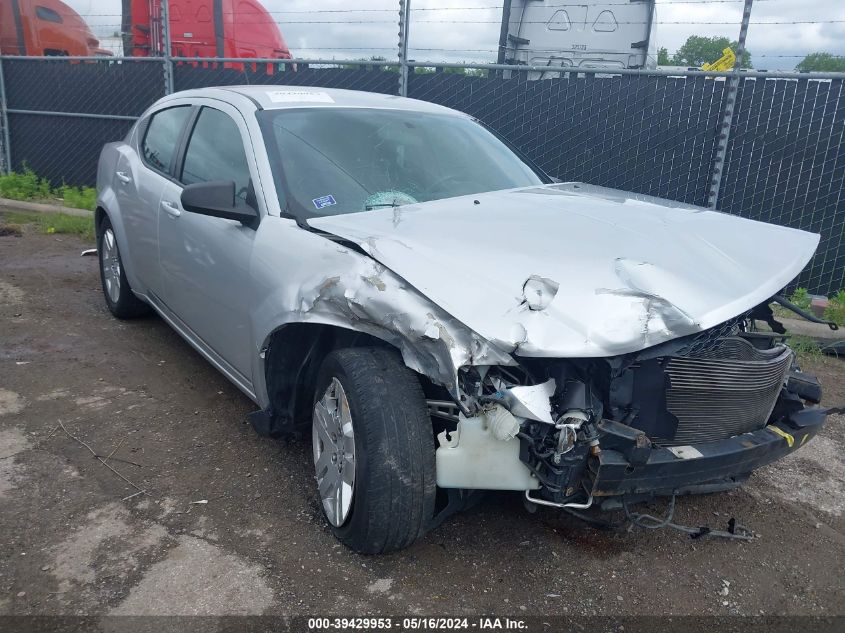 2012 DODGE AVENGER SE