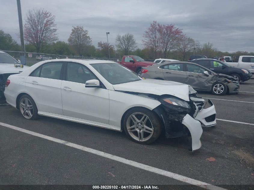 2014 MERCEDES-BENZ E 350 4MATIC