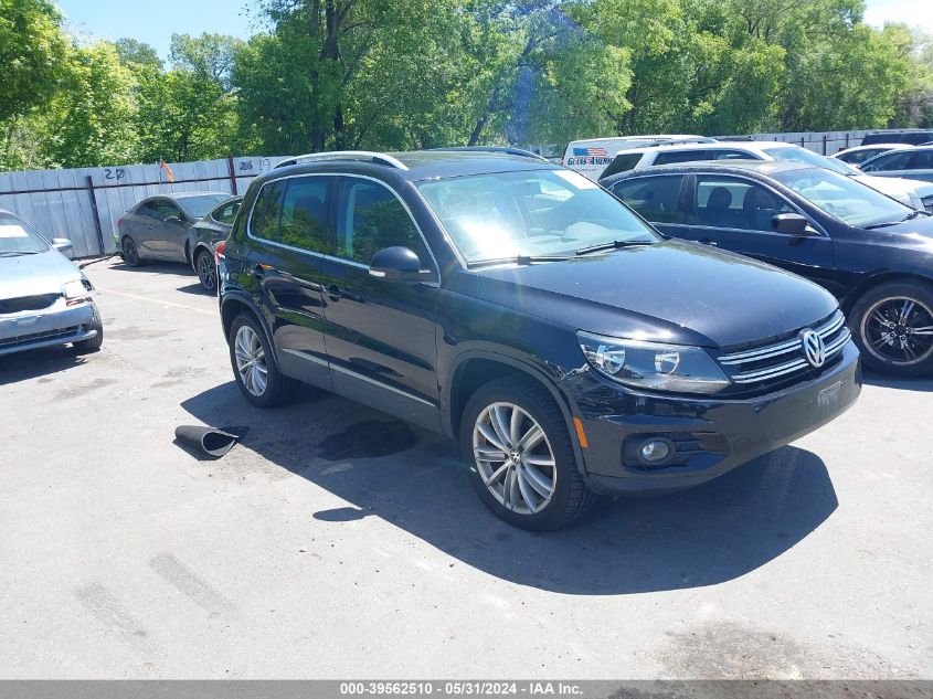 2012 VOLKSWAGEN TIGUAN S/SE/SEL