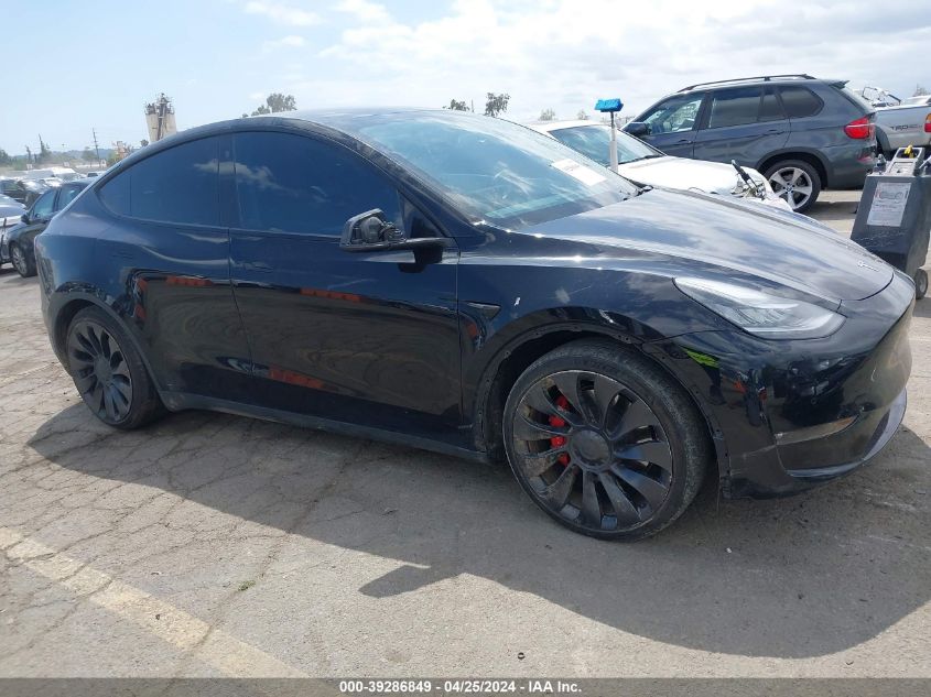 2022 TESLA MODEL Y PERFORMANCE DUAL MOTOR ALL-WHEEL DRIVE