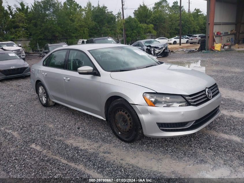 2014 VOLKSWAGEN PASSAT 1.8T S