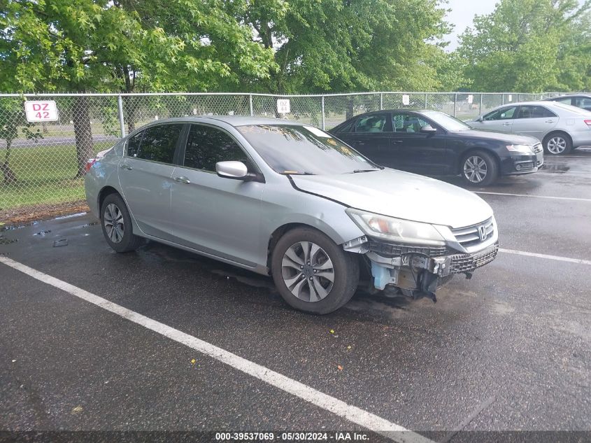 2013 HONDA ACCORD LX