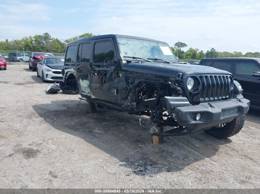 2021 JEEP WRANGLER UNLIMITED SPORT S 4X4