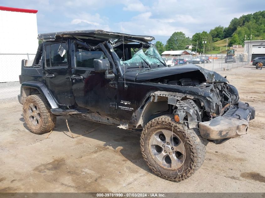 2017 JEEP WRANGLER UNLIMITED SAHARA 4X4