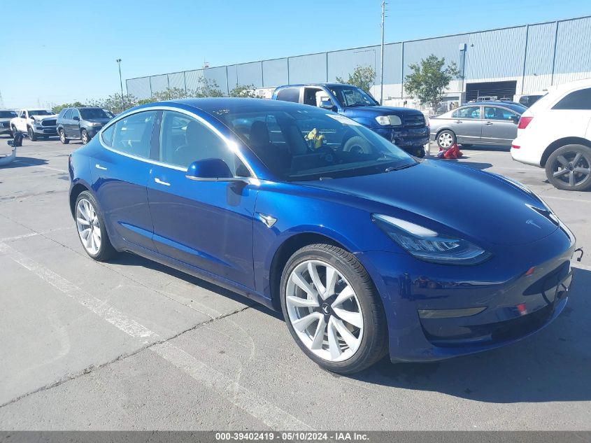 2018 TESLA MODEL 3 LONG RANGE/MID RANGE