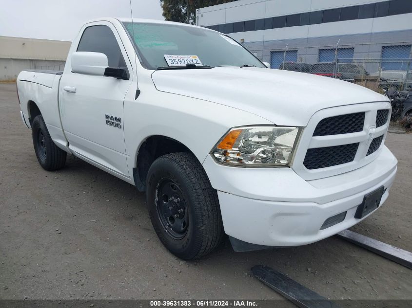 2017 RAM 1500 TRADESMAN REGULAR CAB 4X4 6'4 BOX