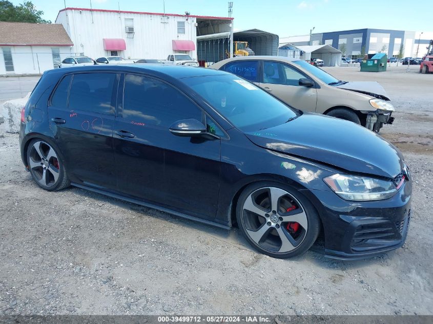 2018 VOLKSWAGEN GOLF GTI 2.0T AUTOBAHN/2.0T S/2.0T SE