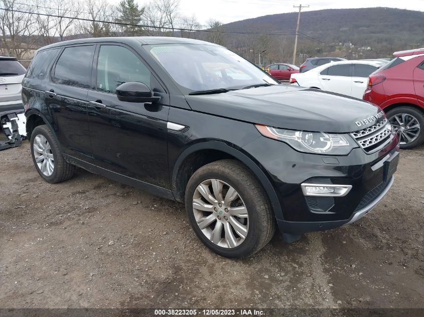 2018 LAND ROVER DISCOVERY SPORT HSE LUX