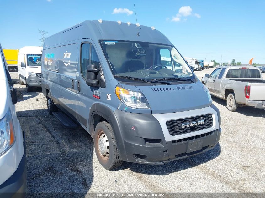 2020 RAM PROMASTER 3500 CARGO VAN HIGH ROOF 159 WB EXT