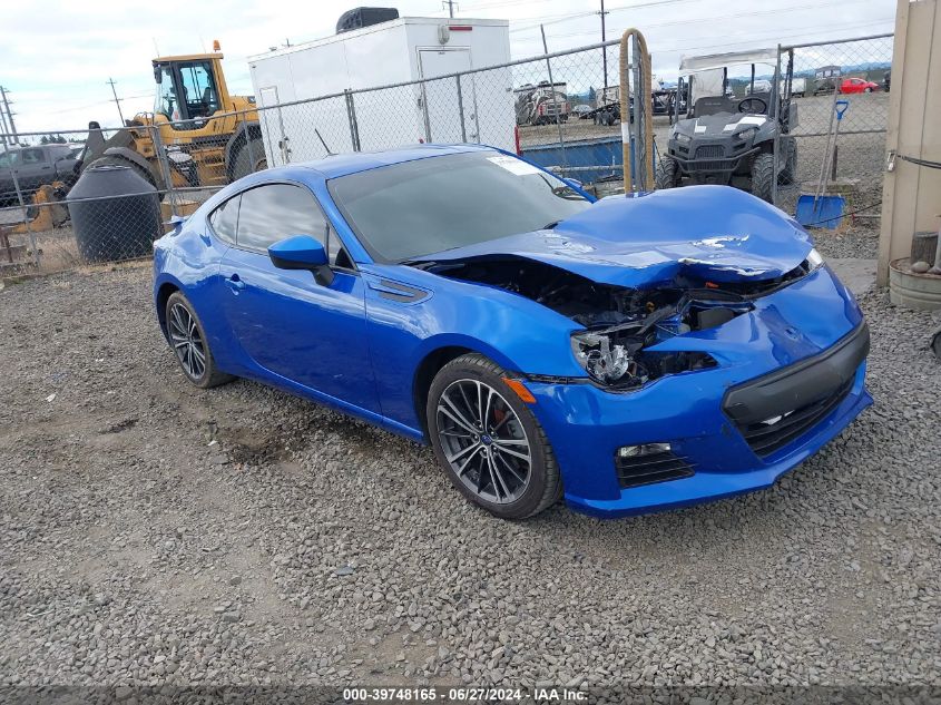 2013 SUBARU BRZ 2.0 PREMIUM