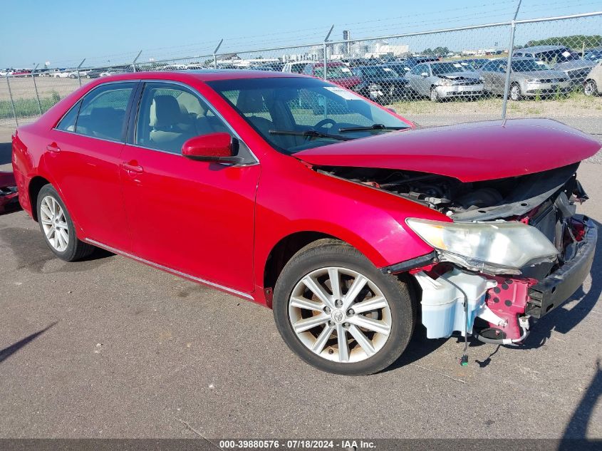 2012 TOYOTA CAMRY XLE