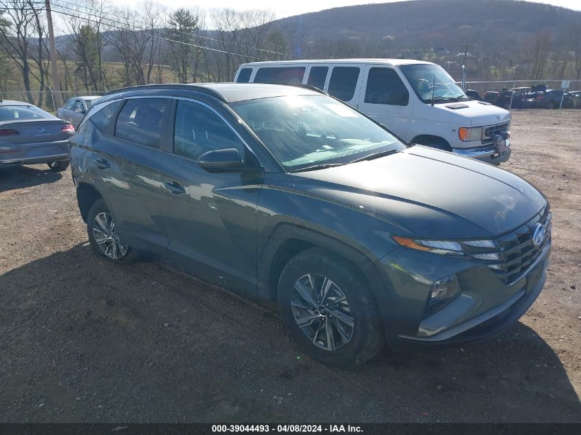 2022 HYUNDAI TUCSON HYBRID BLUE