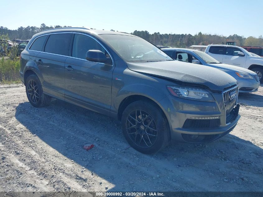 2014 AUDI Q7 3.0T S LINE PRESTIGE