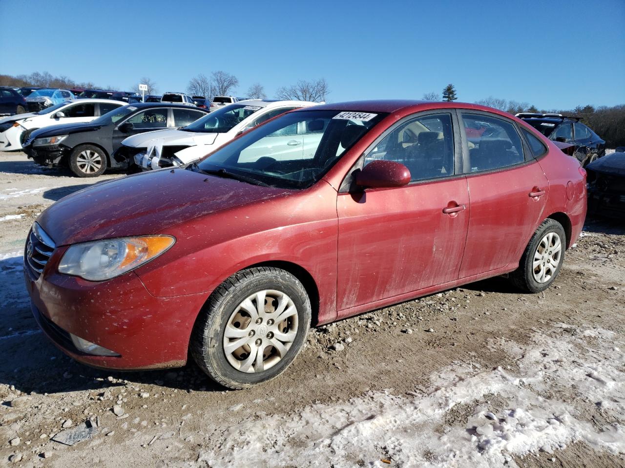 2010 HYUNDAI ELANTRA BLUE