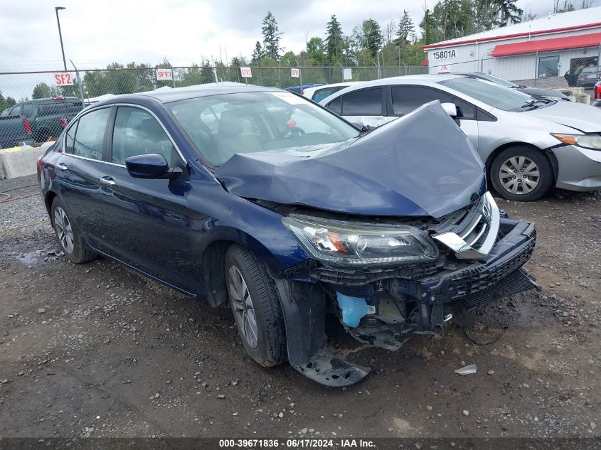 2014 HONDA ACCORD LX