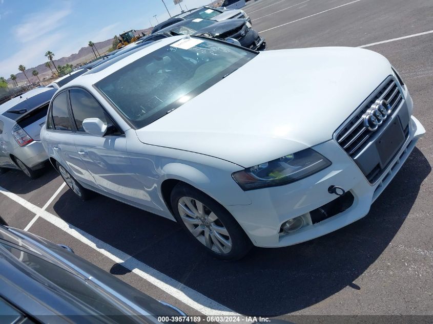 2012 AUDI A4 2.0T PREMIUM