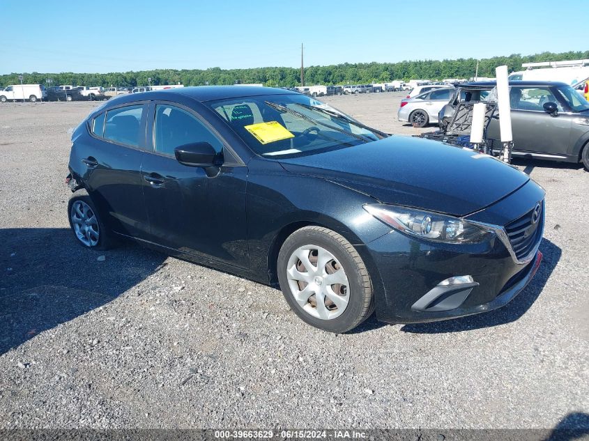 2016 MAZDA MAZDA3 I SPORT