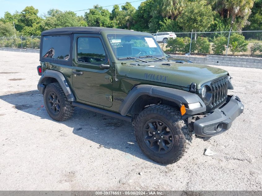 2023 JEEP WRANGLER 2-DOOR WILLYS SPORT 4X4