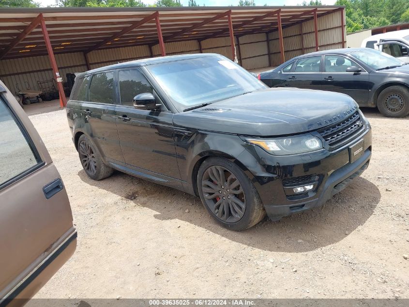 2016 LAND ROVER RANGE ROVER SPORT 3.0L V6 SUPERCHARGED HSE