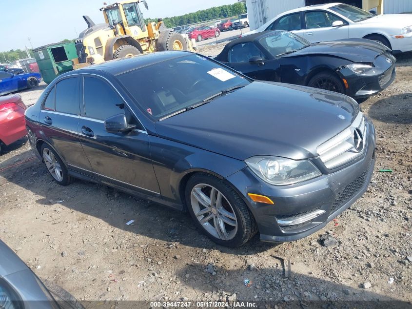 2013 MERCEDES-BENZ C 300 LUXURY 4MATIC/SPORT 4MATIC