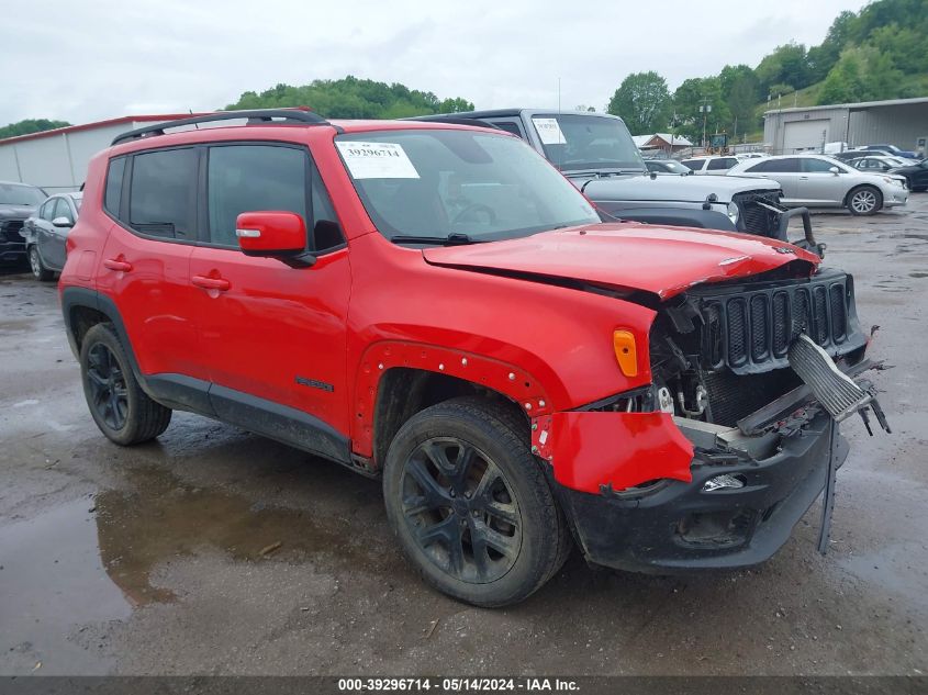 2017 JEEP RENEGADE ALTITUDE 4X4