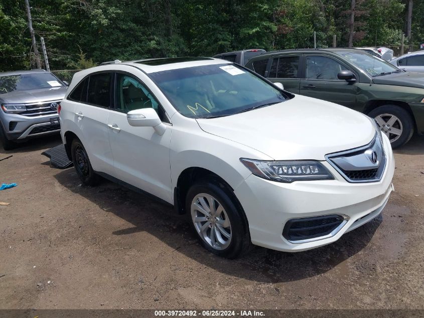 2016 ACURA RDX TECHNOLOGY   ACURAWATCH PLUS PACKAGES/TECHNOLOGY PACKAGE