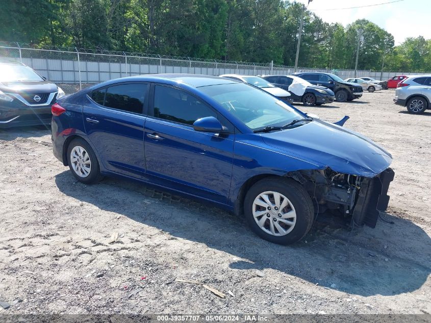 2018 HYUNDAI ELANTRA SE