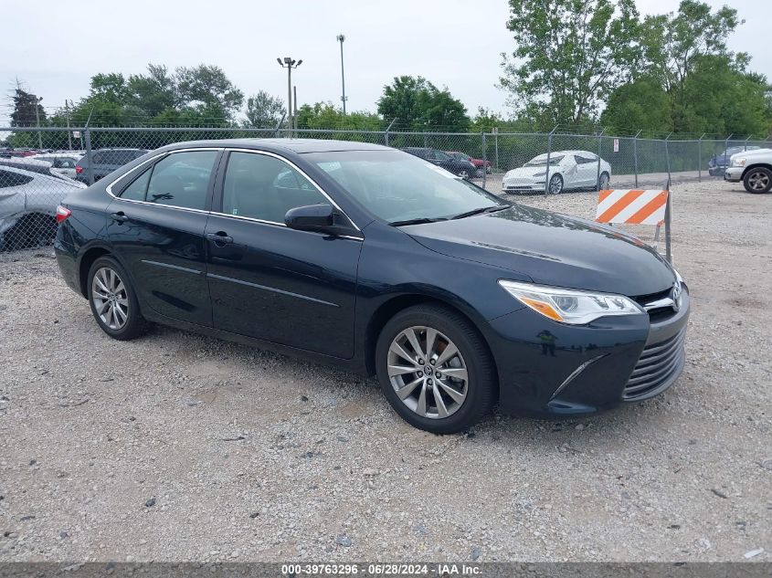 2016 TOYOTA CAMRY XLE V6