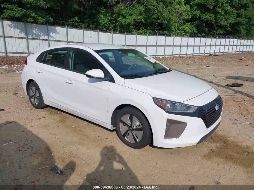 2019 HYUNDAI IONIQ BLUE