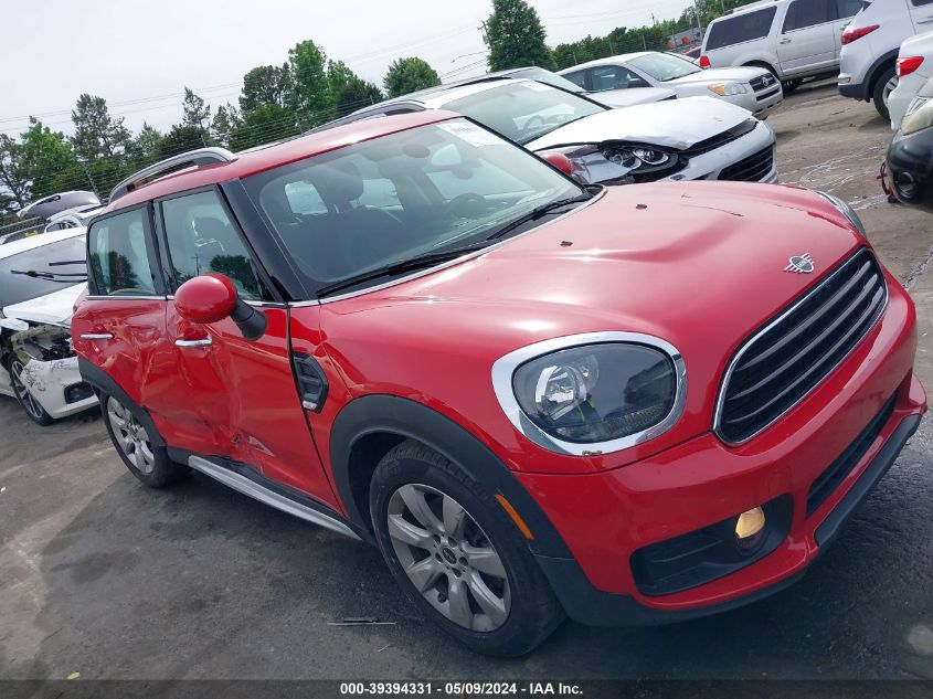 2019 MINI COUNTRYMAN COOPER