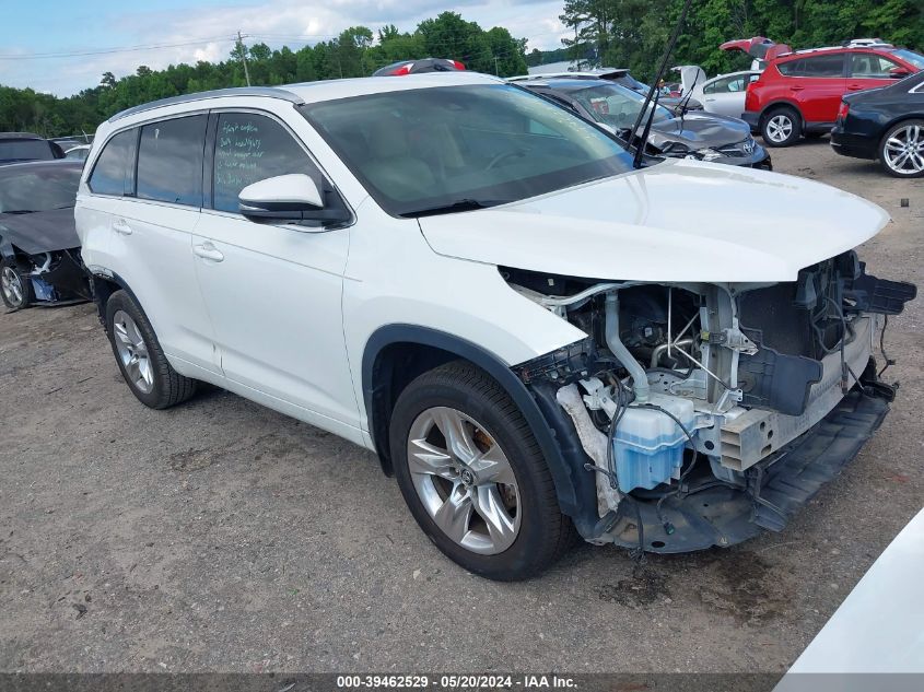 2017 TOYOTA HIGHLANDER LIMITED