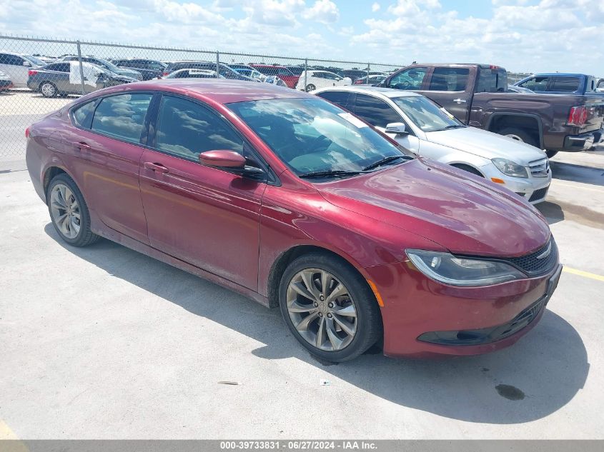 2015 CHRYSLER 200 S