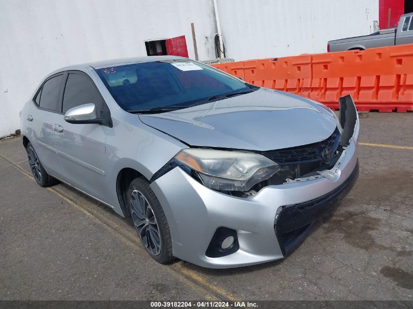 2015 TOYOTA COROLLA S PLUS