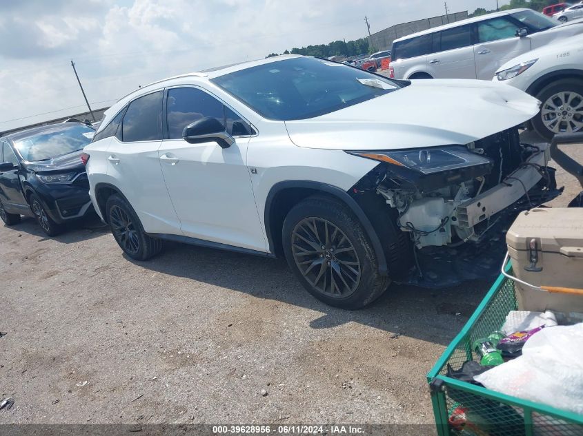 2016 LEXUS RX 350 F SPORT