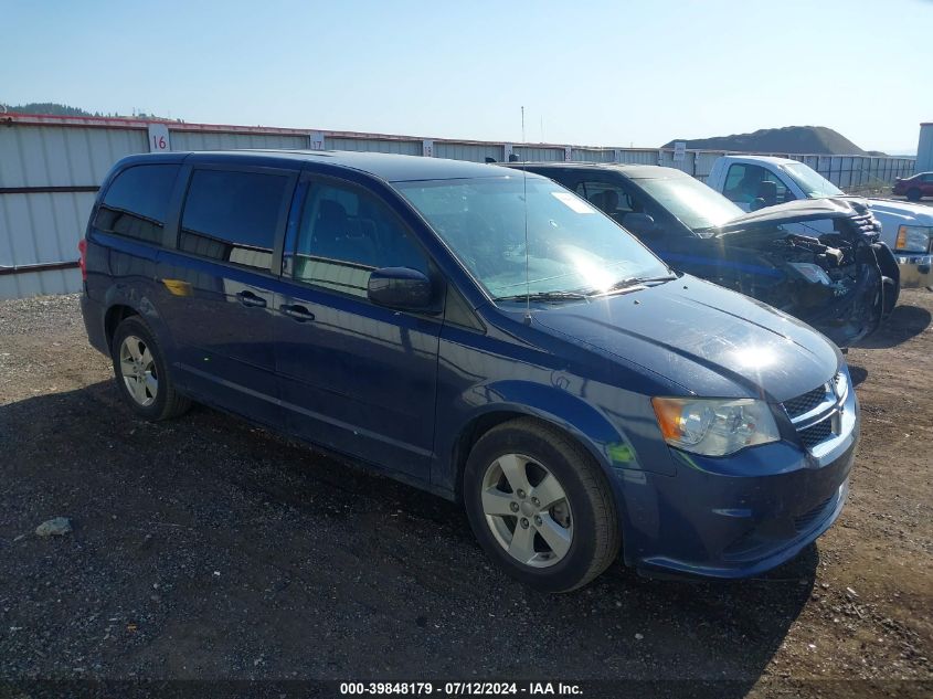 2013 DODGE GRAND CARAVAN SE