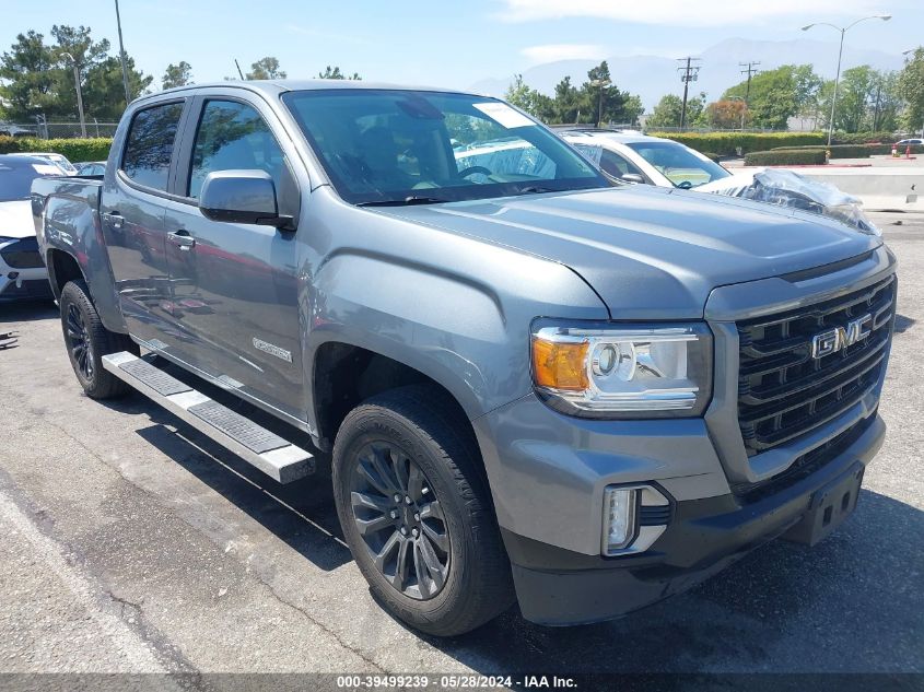 2022 GMC CANYON 2WD  SHORT BOX ELEVATION