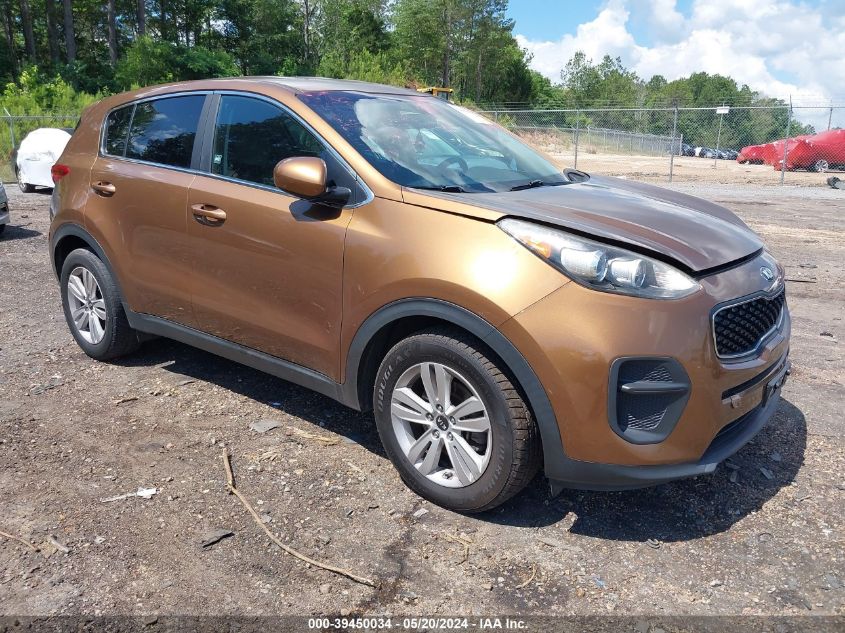 2018 KIA SPORTAGE LX