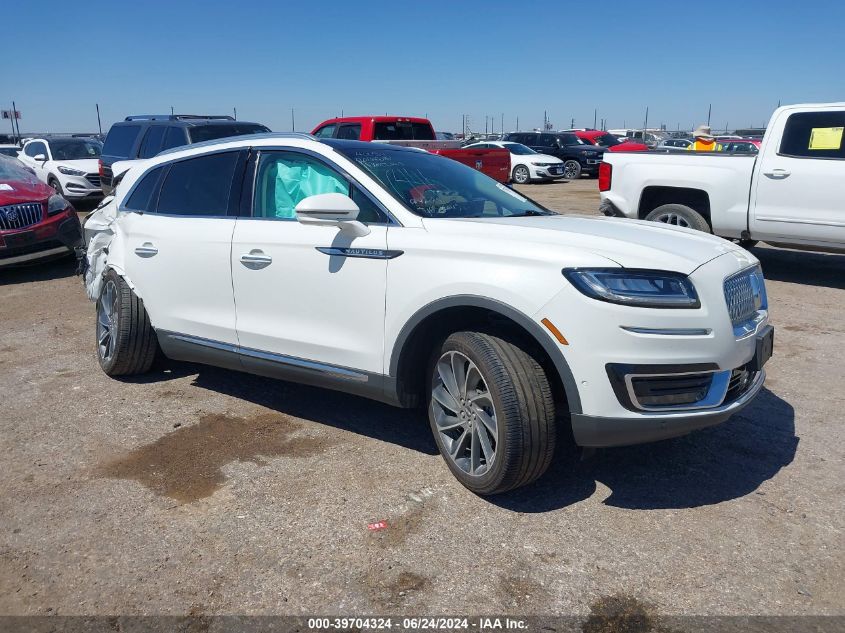 2020 LINCOLN NAUTILUS RESERVE