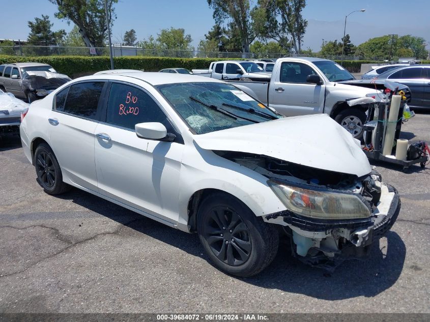 2014 HONDA ACCORD LX