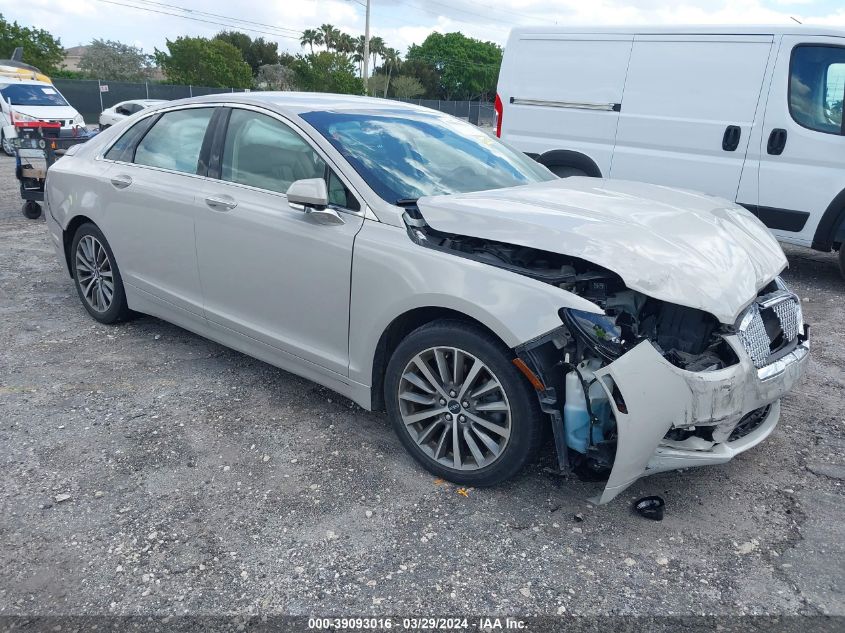 2019 LINCOLN MKZ STANDARD