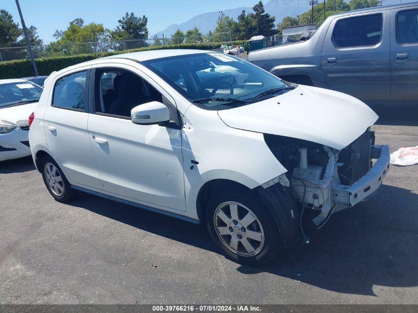 2015 MITSUBISHI MIRAGE ES