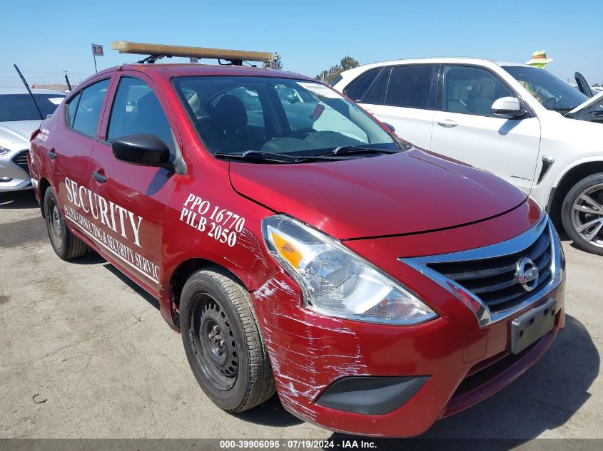 2018 NISSAN VERSA 1.6 S+