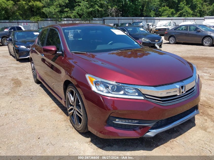 2017 HONDA ACCORD SPORT SE