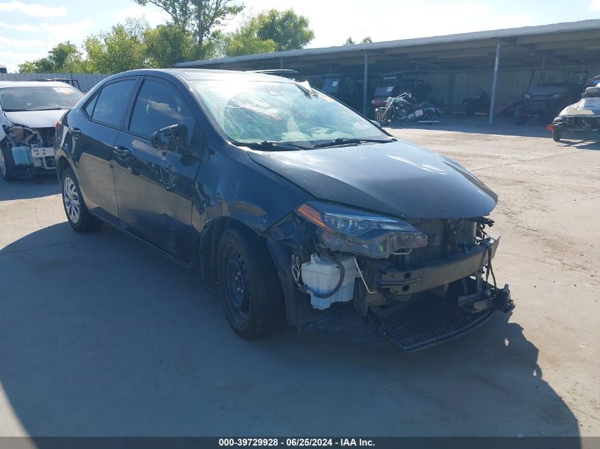 2019 TOYOTA COROLLA LE