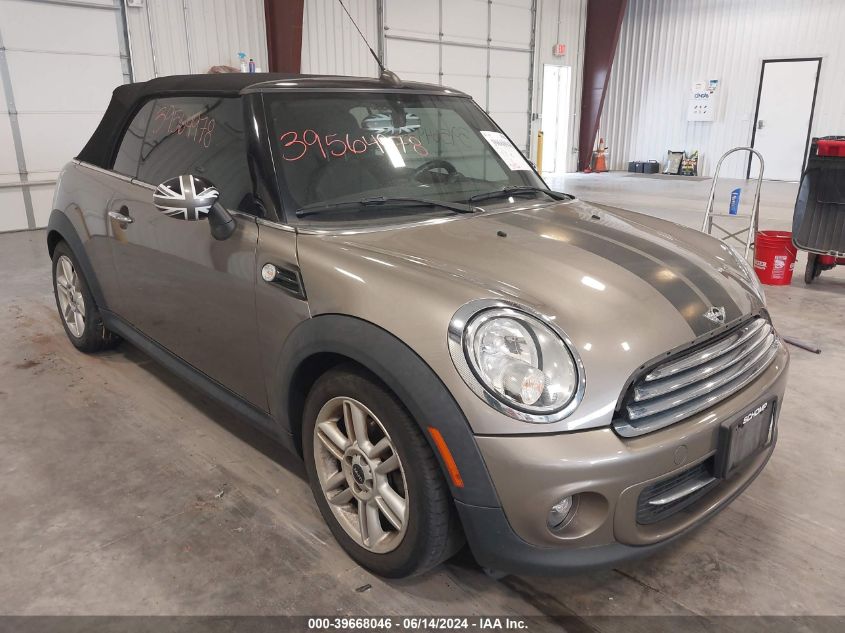 2013 MINI CONVERTIBLE COOPER