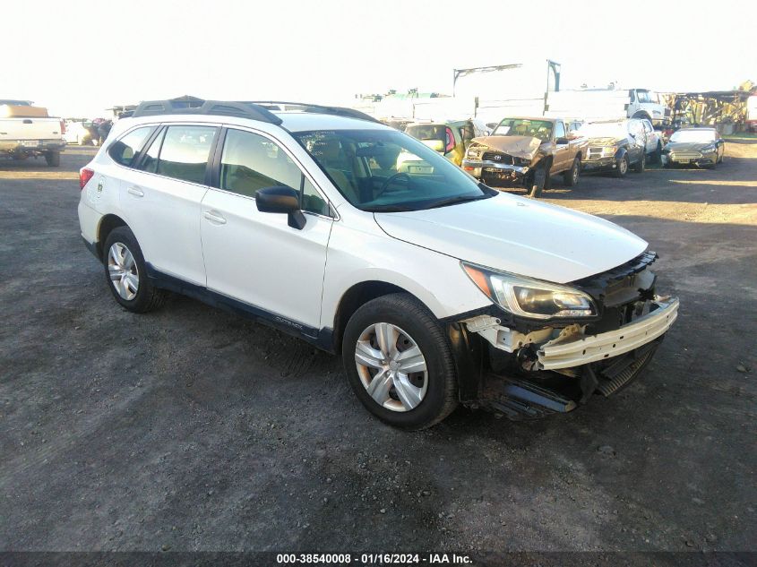 2016 SUBARU OUTBACK 2.5I